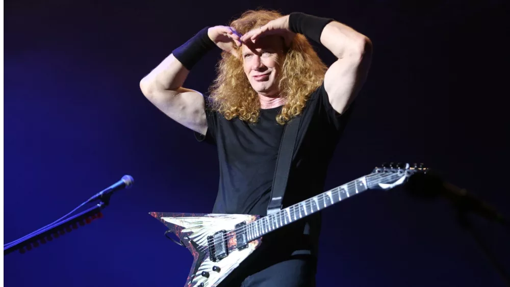 Dave Mustaine of MEGADETH at Monster Energy Rock Off festival - 07.10.2016 - Turkey / Istanbul