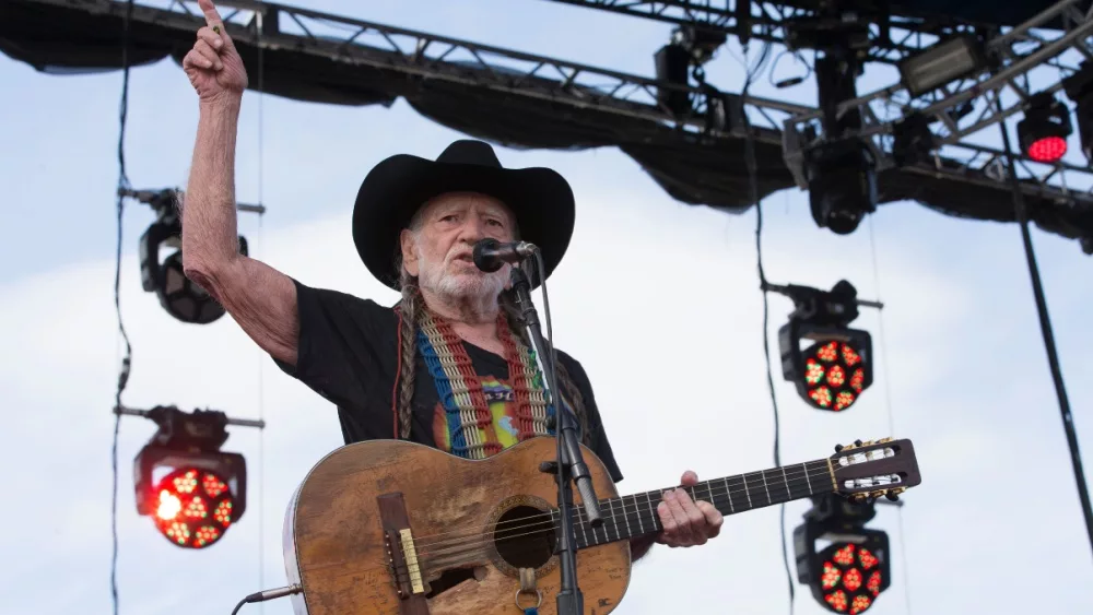 Willie Nelson performs at LOCKN' Festival; Arrington^ VA/USA - 9/7/2014.