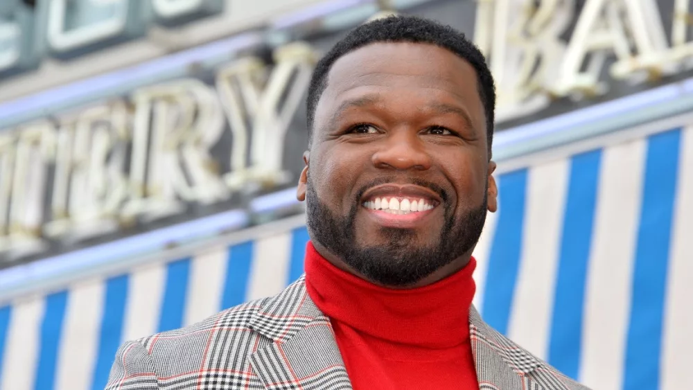 Curtis 50 Cent Jackson at the Hollywood Walk of Fame Star Ceremony honoring Curtis "50 Cent" Jackson.LOS ANGELES^ CA. January 30^ 2020