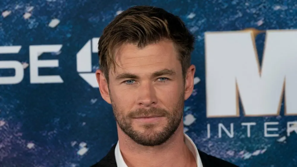 Chris Hemsworth in Dolce & Gabbana suit attends Men in Black: International premiere at AMC Lincoln Center New York^ NY - June 11^ 2019