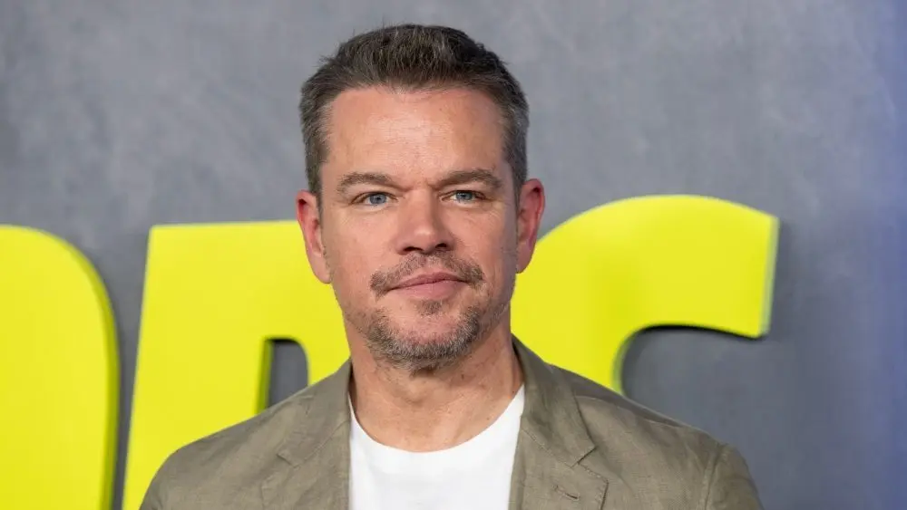 Matt Damon attends Apple Original Films 'The Instigators' premiere at Jazz at Lincoln Center in New York on July 31^ 2024