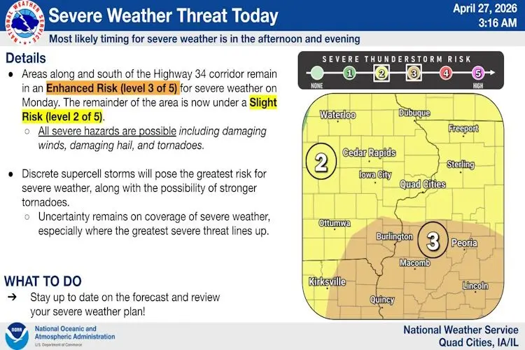 April 27 Severe Threat