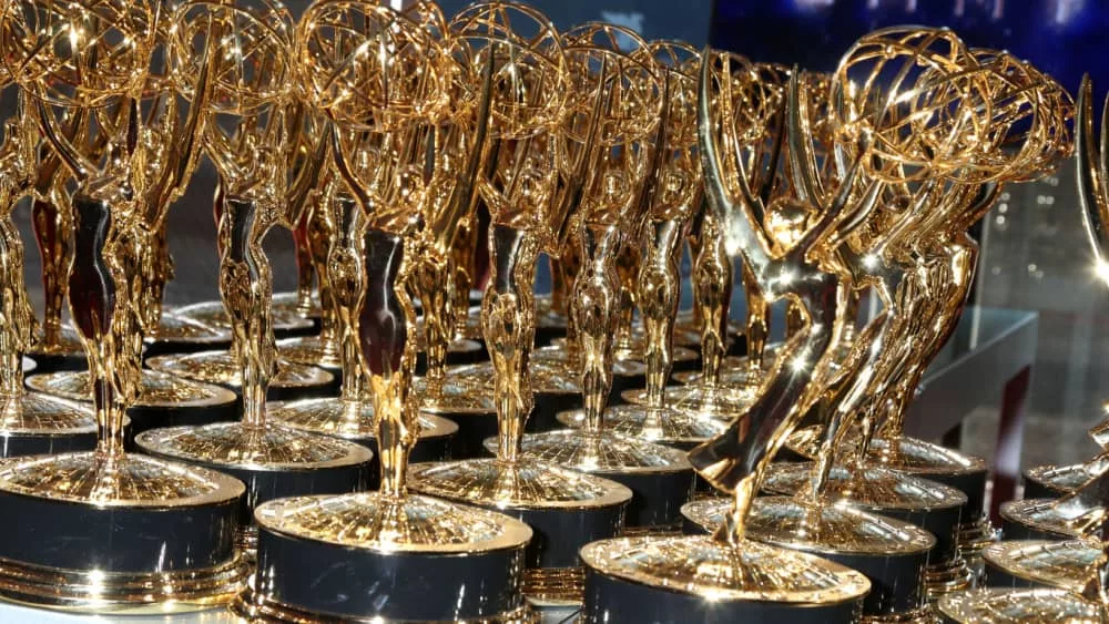 Emmy Awards at the 69th Primetime Emmy Awards - Press Room at the JW Marriott Gold Ballroom on September 17^ 2017 in Los Angeles^ CA