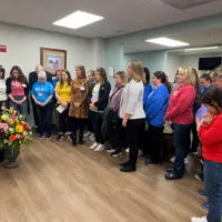 OSF HealthCare held a Blessing & Dedication of the new OSF Center for Health in Galesburg.