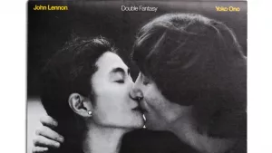 Double Fantasy studio album by British singer-songwriter John Lennon and Japanese singer-songwriter Yoko Ono^ released in 1980. White background