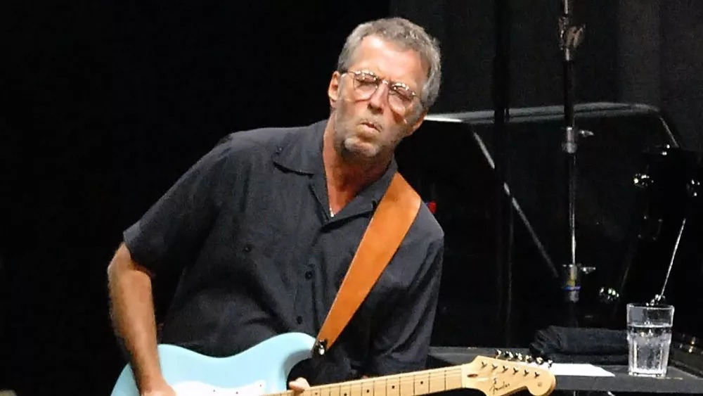 Eric Clapton during a show at the HSBC arena in the city of Rio de Janeiro. Rio de Janeiro^ Brazil^ October 10^ 2011