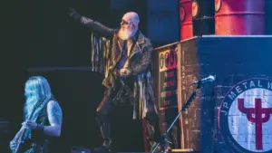 Judas Priest performing at the Fox Theater during the 50 Years of Metal Tour Detroit^ Michigan- U.S.A. - 09-19-2021