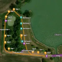 The Monmouth City Council approved a Citizens Lake OSLAD Grant application on Monday^ featuring a new 1^500-foot ADA-compliant pedestrian trail^ a key enhancement for community recreation.