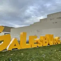 Galesburg sign