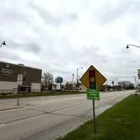 The entrance to East Main Street in Galesburg.