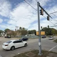 Traffic moves through the intersection of Maple Avenue and Losey Street on Friday^ Oct. 17^ 2025.