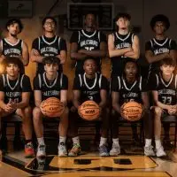The 2025-26 Galesburg High School boys basketball team.