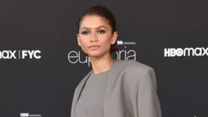 Zendaya Coleman arrives for the ‘Euphoria’ FYC Party on April 20^ 2022 in Los Angeles^ CA LOS ANGELES - APR 20