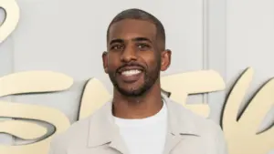 Chris Paul attends 2024 Disney Upfront at Jacob Javits Center in New York on May 14^ 2024