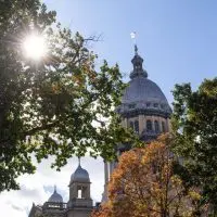 The Illinois State Capitol is pictured in Springfield. (Capitol News Illinois photo by Jerry Nowicki)