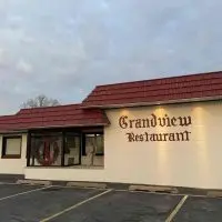 Exterior of the former Grandview Restaurant building on Grand Avenue in Galesburg