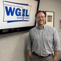 Andrew Driscoll^ executive director of the Orpheum Theatre in Galesburg^ Illinois^ interviewed on Galesburg's Morning News.