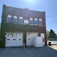 Former Maple Avenue fire station at 647 Maple Ave. in Galesburg^ Illinois