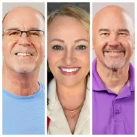 James Sanders^ Becky Echelberger^ and Mike Kratz^ Carl Sandburg College's 2026 faculty adjunct faculty and staff member of the year award winners