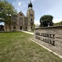 Knox County Courthouse in Galesburg^ Illinois^ May 7^ 2026