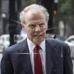 Illinois' former House Speaker Michael Madigan walks into the Dirksen Federal Courthouse for his sentencing hearing^ Friday^ June 13^ 2025^ in Chicago. (Ashlee Rezin/Chicago Sun-Times via AP)