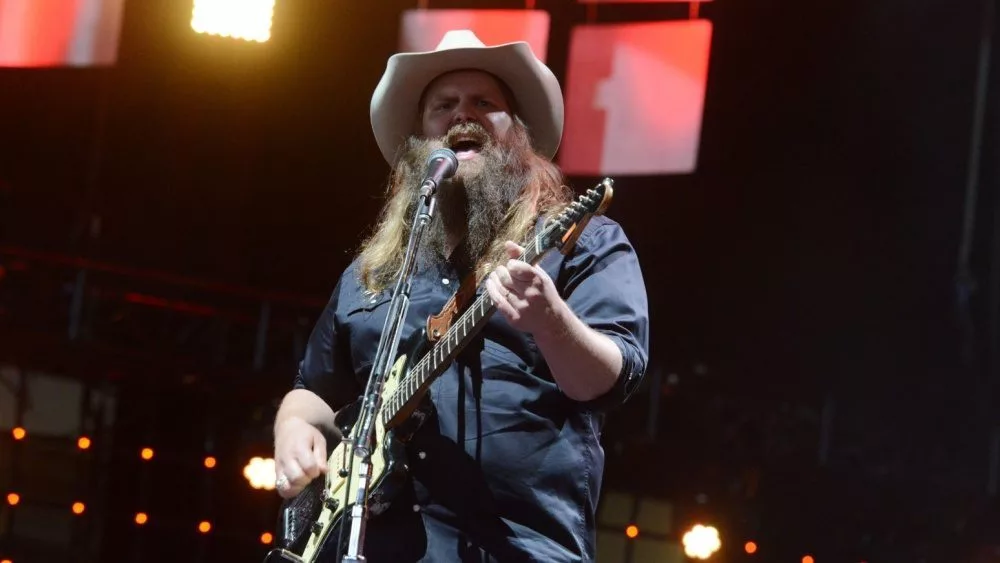 Chris Stapleton performs at the 2018 Farm Aid. Hartford^ CT - September 22^ 2018