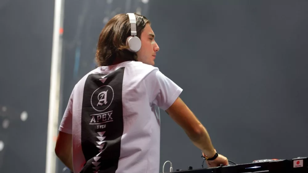 Alesso (Swedish disc jockey and electronic dance music producer) performs at FIB Festival on July 20^ 2014 in Benicassim^ Spain.