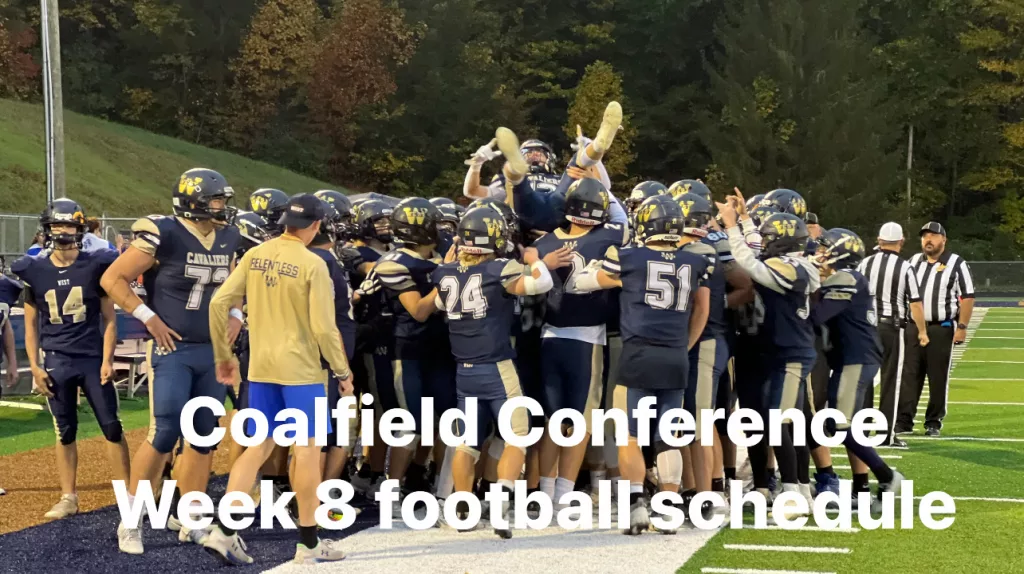 Coalfield Conference Week 8 football schedule Coalfield Conference