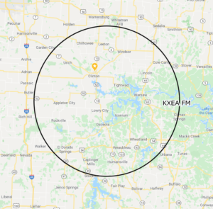 KXEA Coverage Map