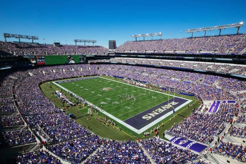 Fans Flock to M&T Bank Stadium for an Unforgettable Gameday