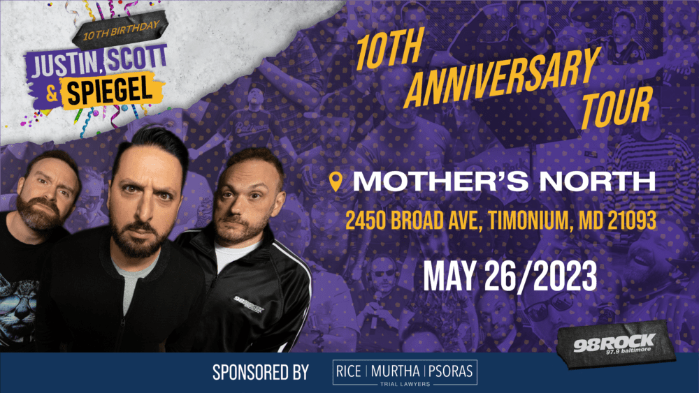 JSS 10th Anniversary Tour at Mothers Grille North in Timonium 98 Rock