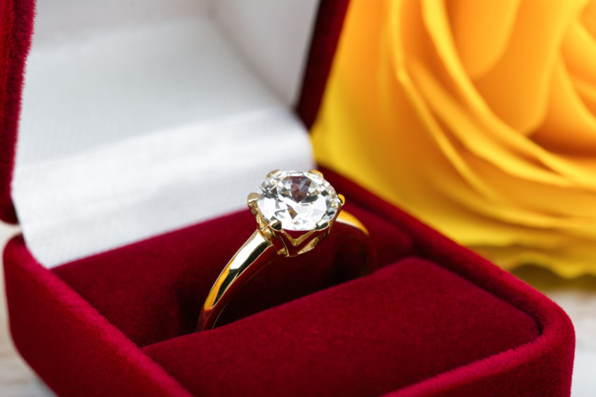 diamond-wedding-ring-in-a-red-gift-box