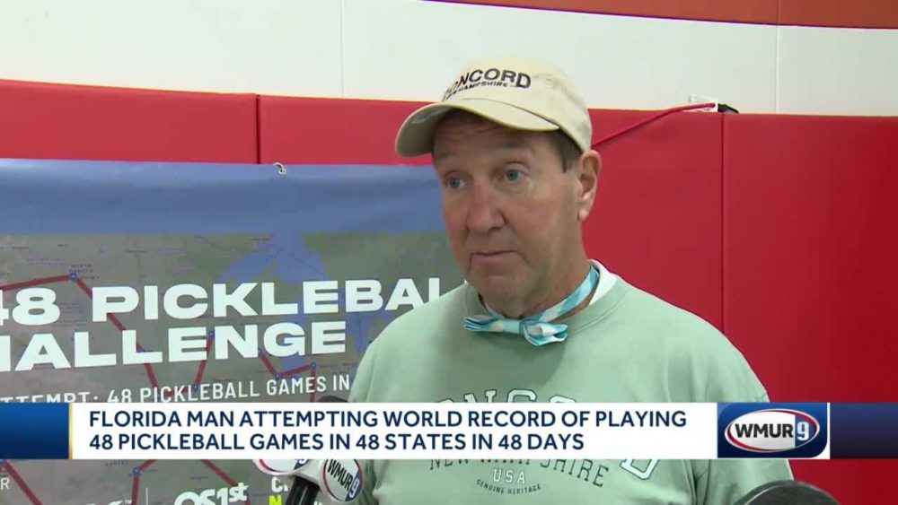 Former Penn State football players face off in pickleball world record  attempt 