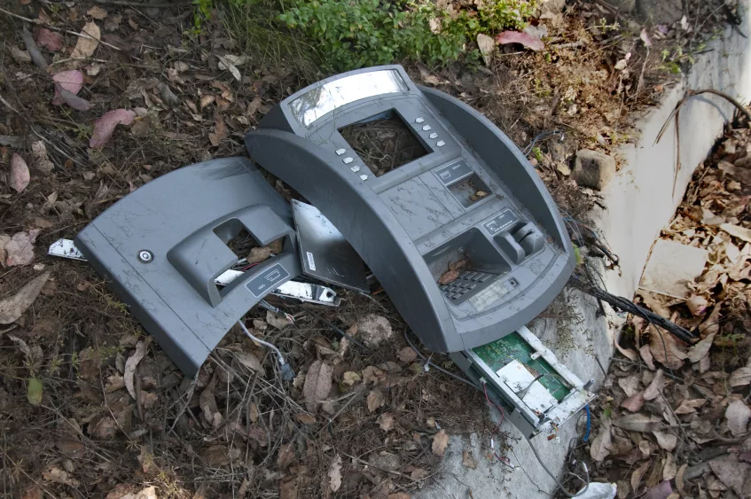 trashed-atm-machine-by-the-side-of-the-road