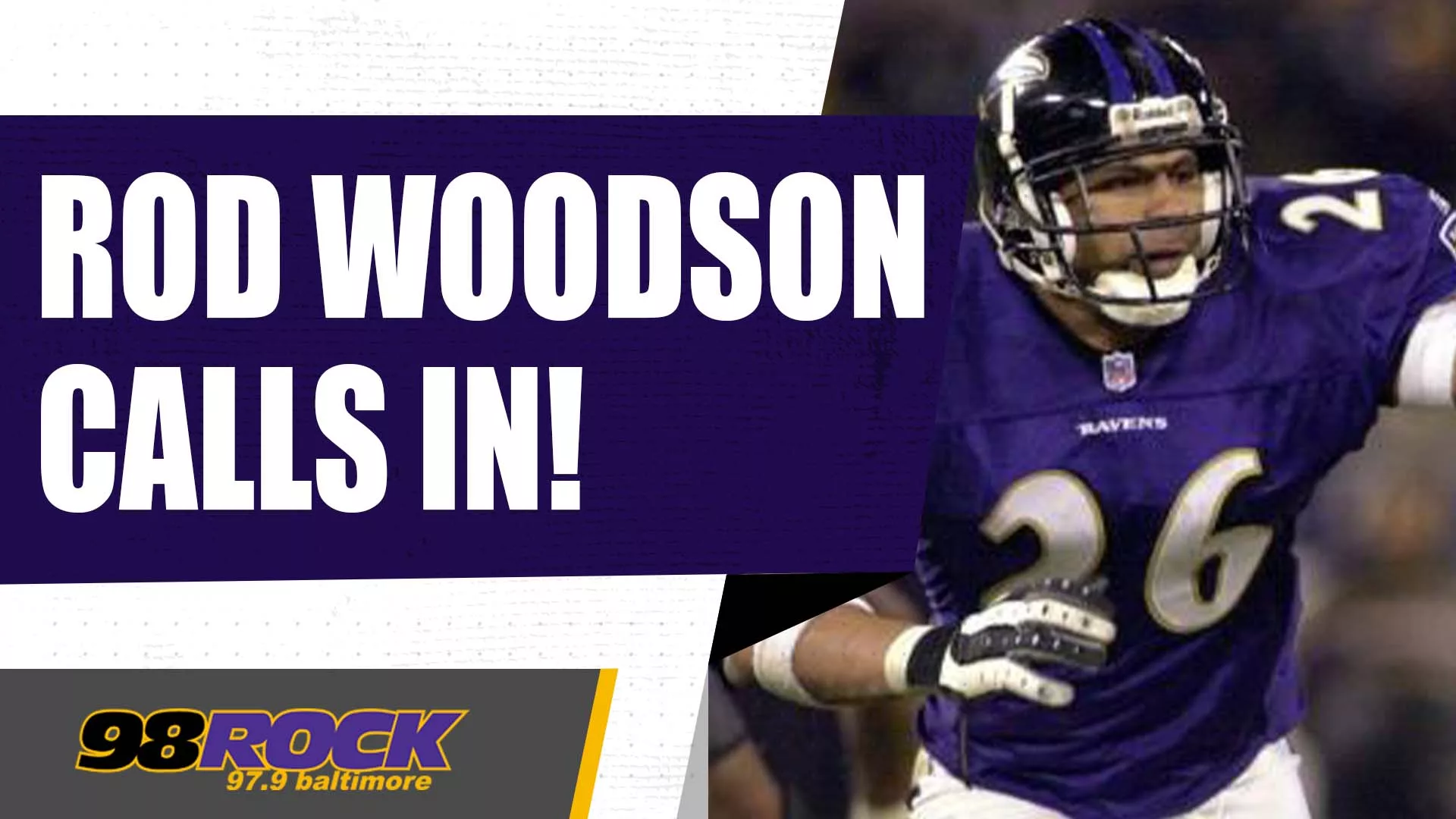 Rod Woodson Calls In to Talk About the Ravens' Week One Win