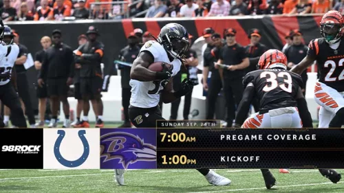 The Baltimore Ravens open up the NFL season with their home opener against  the Houston Texans. Tune in to 98Rock and WBAL NewsRadio 1090AM…