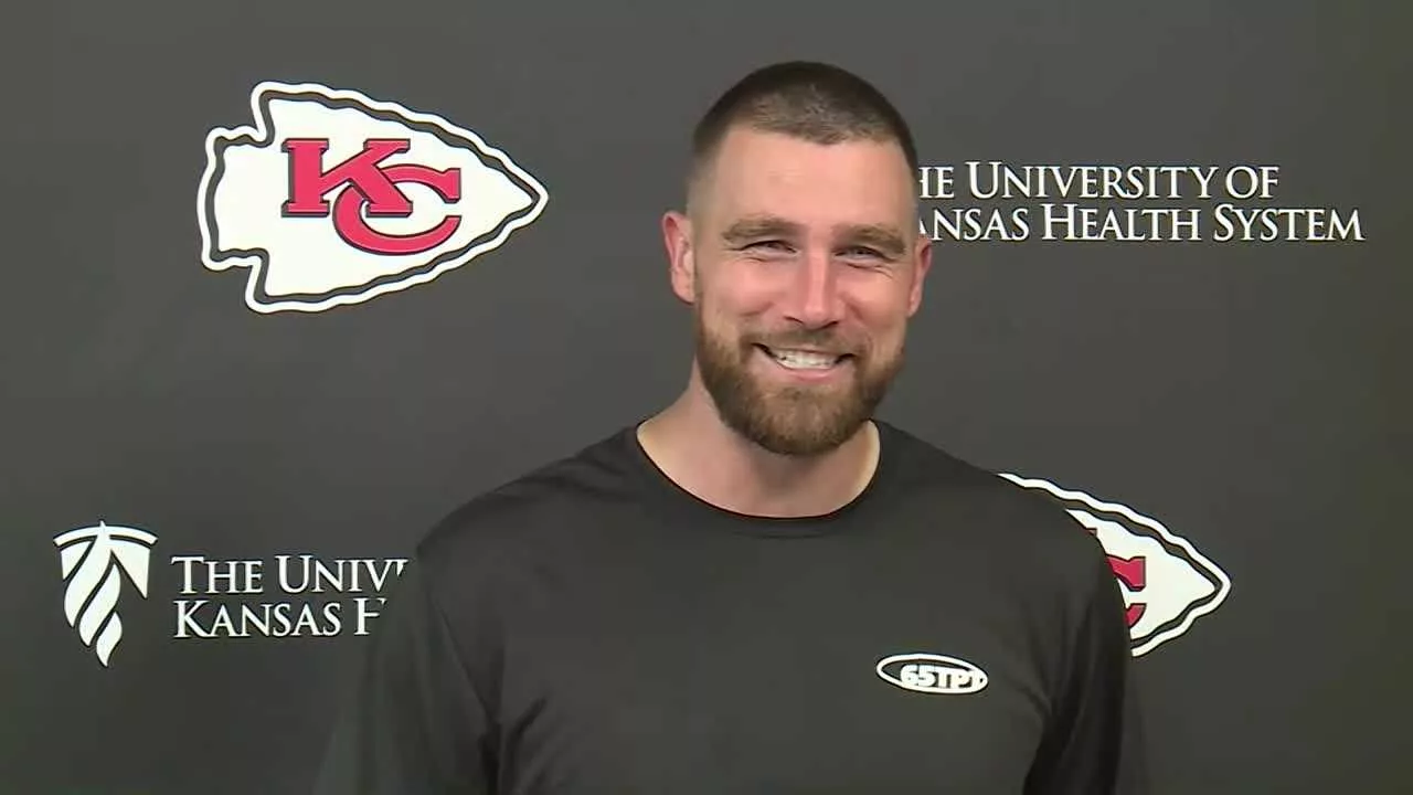 Travis Kelce uses The Rock's catchphrase after Chiefs win AFC title