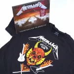 Metallica bundle: “Master of Puppets” Vinyl + Hellfire Metallica Shirt.