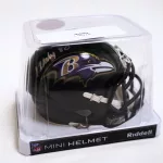 liekly: Ravens mini-helmets signed by  Isaiah Likely