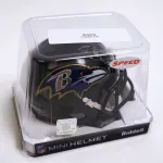 Ravens mini-helmets signed by Patrick Queen