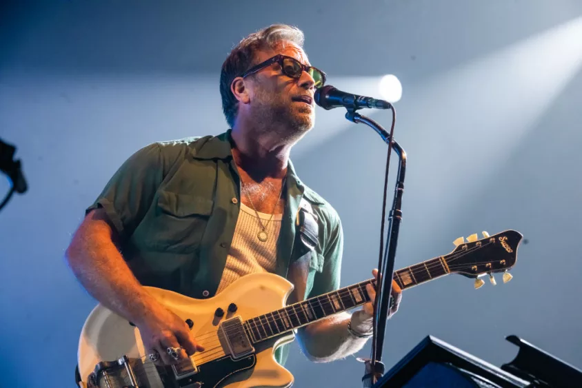 MONTERREY, MEXICO - NOVEMBER 20: Dan Auerbach of The Black Keys performs during a concert at Showcenter on November 20, 2023 in Monterrey, Mexico. (Photo by Medios y Media/Getty Images)