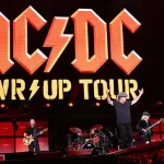 GERMANY-MUSIC-AC/DC: Australian rock band AC/DC perform on stage during their "PowerUp Tour 2024" at the VELTINS-Arena in Gelsenkirchen, western Germany on May 17, 2024. (Photo by INA FASSBENDER / AFP) (Photo by INA FASSBENDER/AFP via Getty Images)