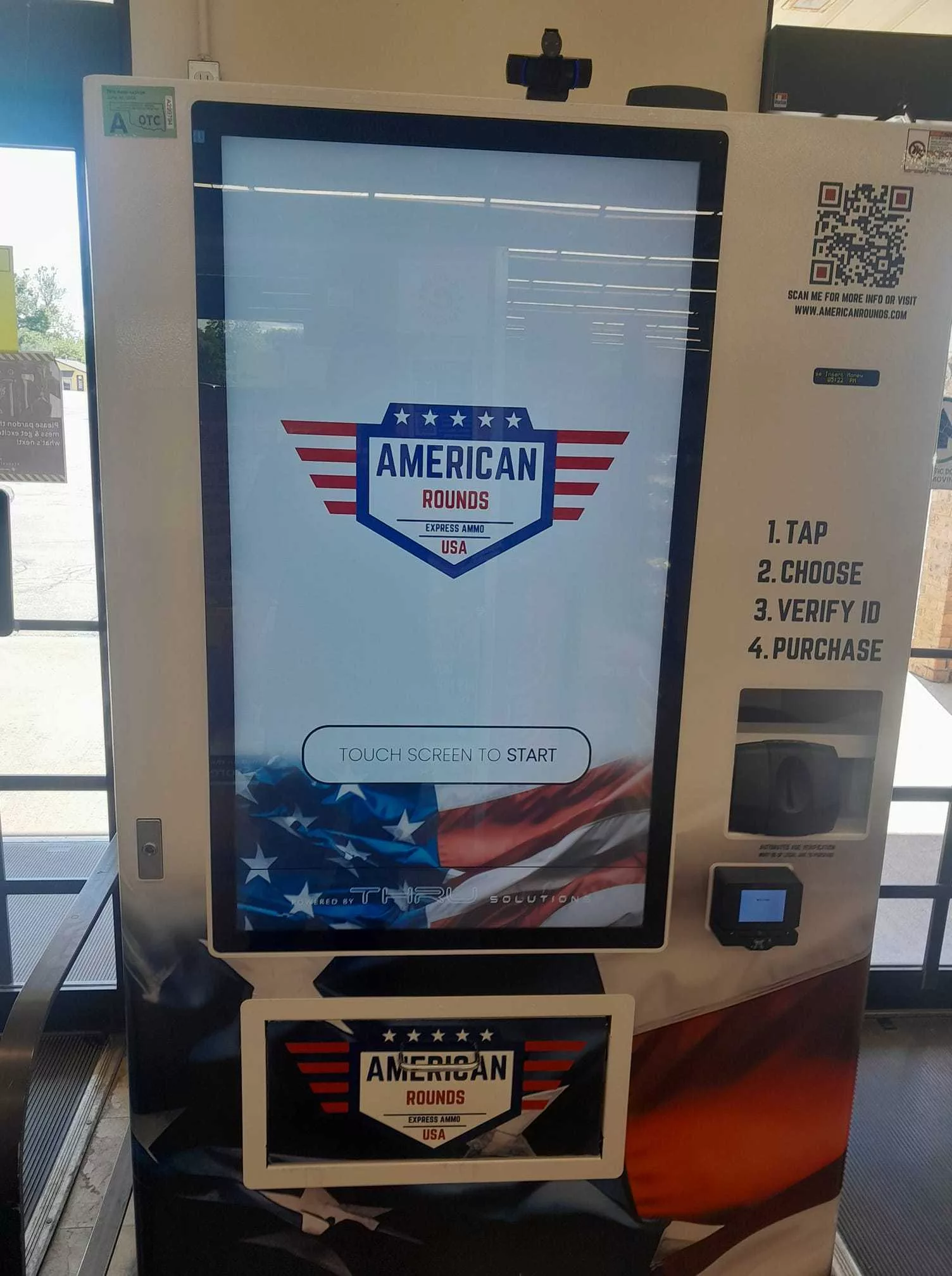 Ammo vending machines installed in Oklahoma and Alabama grocery stores ...