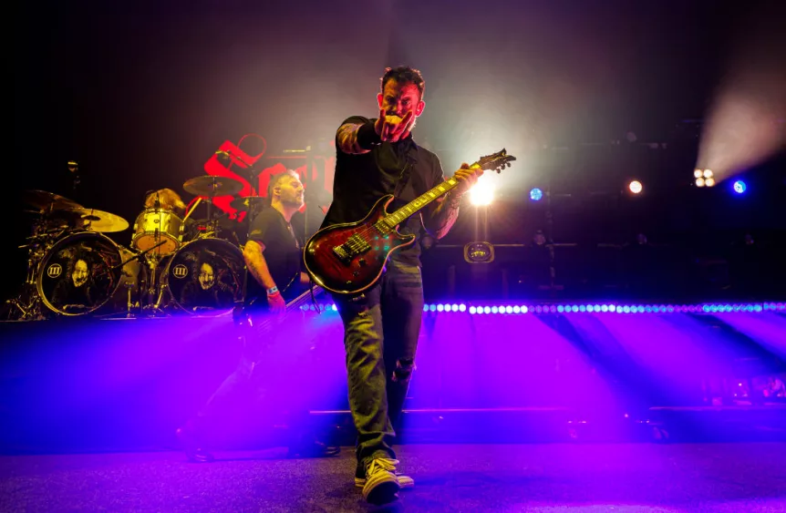 Corey Lowery of Seether performs at the Summerfest Music Festival 2024 on June 21, 2024, in Milwaukee, Wisconsin. (Photo by Christopher Polk/Billboard via Getty Images)