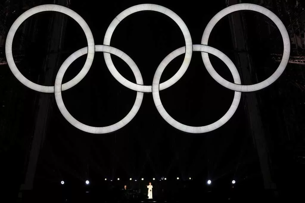 Celine Dion lights up Eiffel Tower stage during Paris 2024 opening