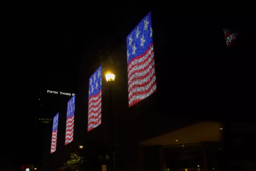 programed-lights-shine-patriotic-flag-images-in-downtown