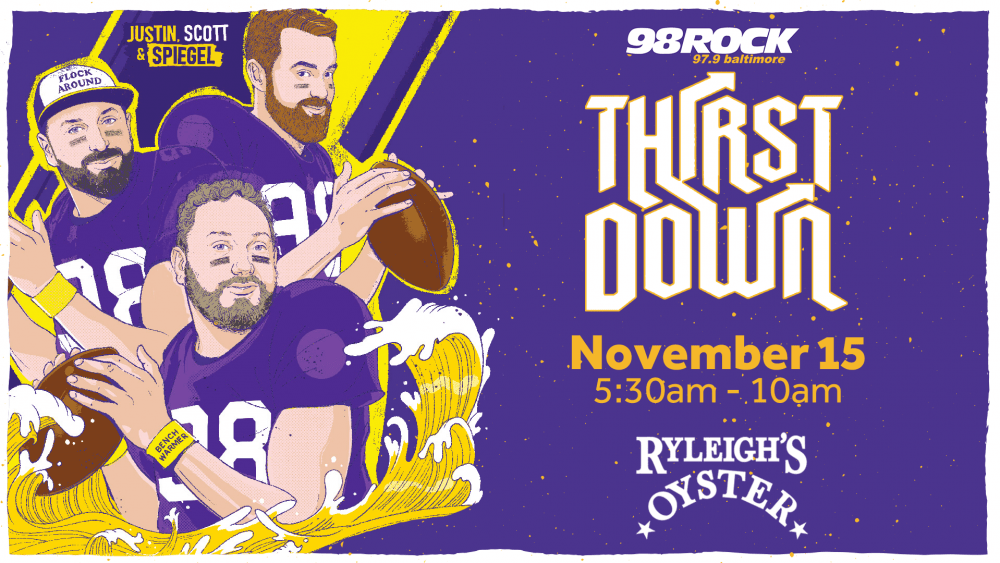 98 Rock's Thirst Down x Ryleigh's OysterFest Live Broadcast | 98 Rock ...