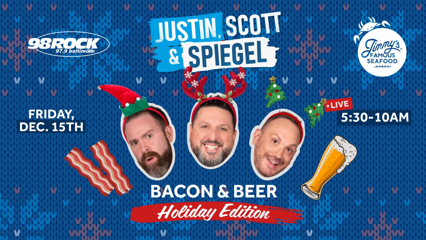 Justin, Scott, and Spiegel's Bacon and Beer: The Holiday Edition!