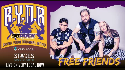 About 'Free Friends' 98 Rock's B.Y.O.B. Featured Band for October