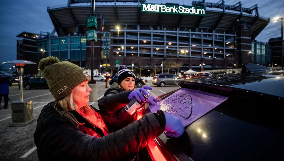 Ravens host several flocking fun events ahead of AFC Wild Card game